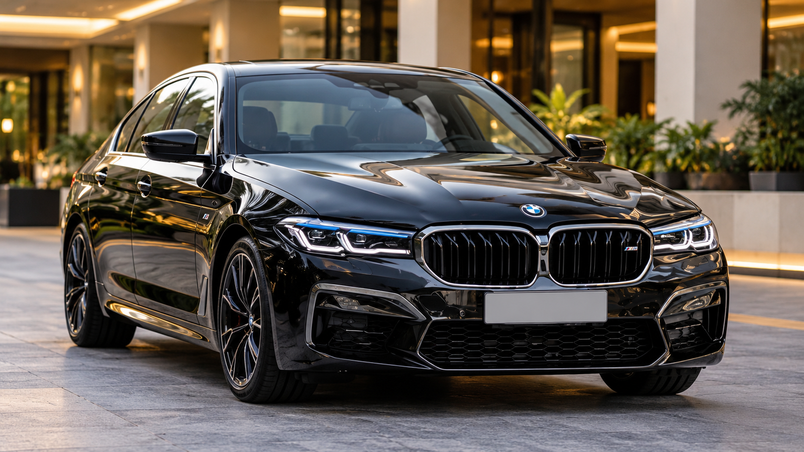 BMW M5 luxury chauffeur hire in Kochi, Kerala
