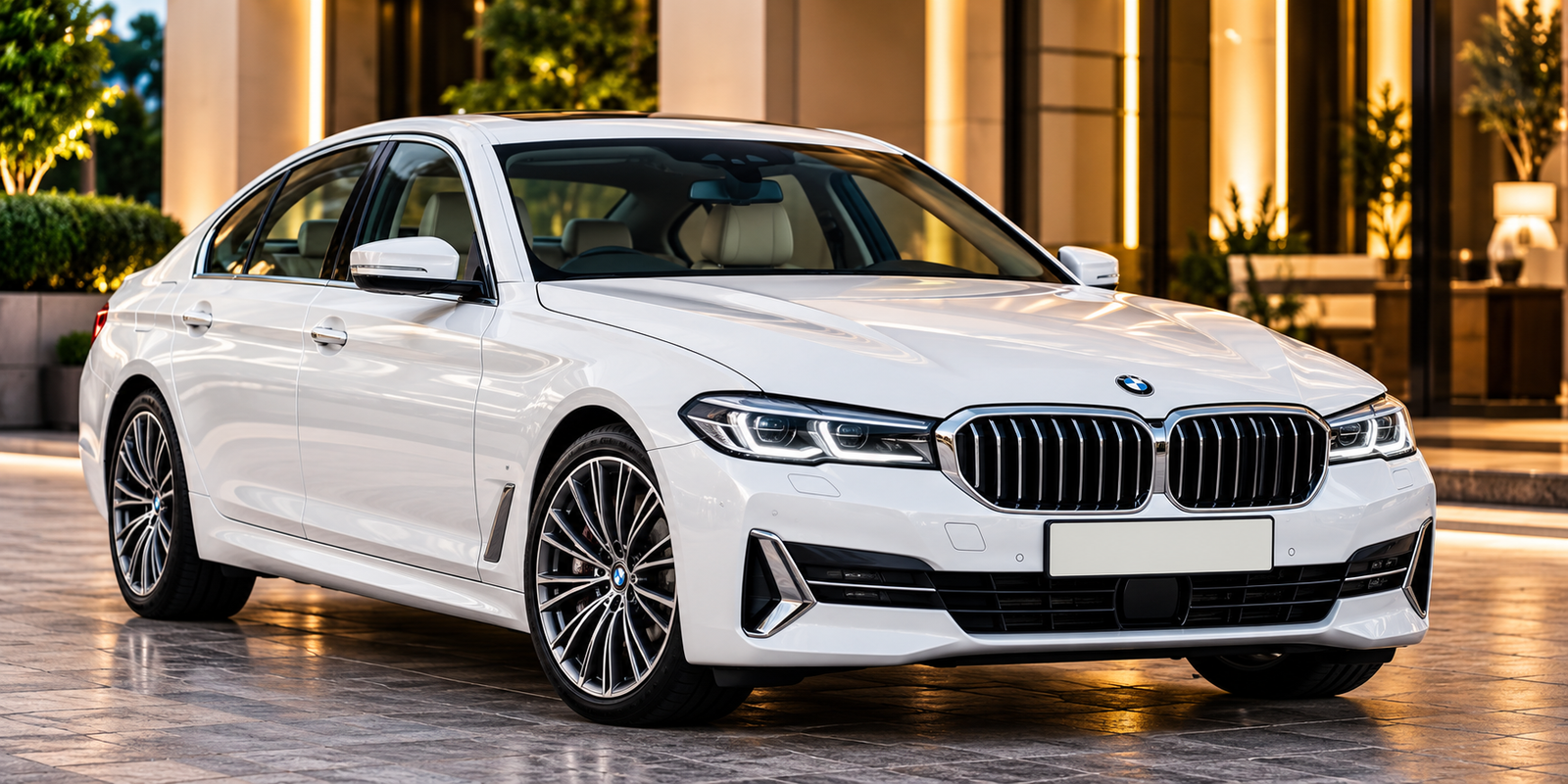 BMW 5 Series luxury chauffeur hire in Kochi, Kerala