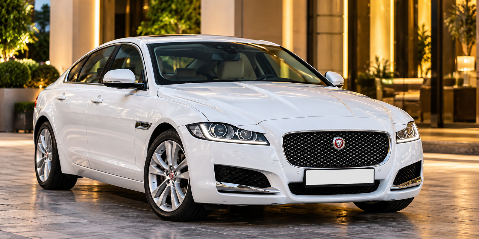 Jaguar XF luxury chauffeur hire in Kochi, Kerala